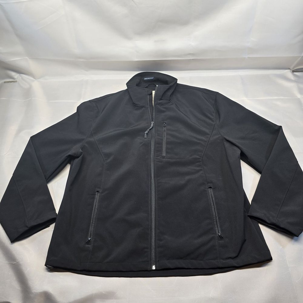 St. John's Bay Summit Soft Shell Water Repellant Jacket Men XL